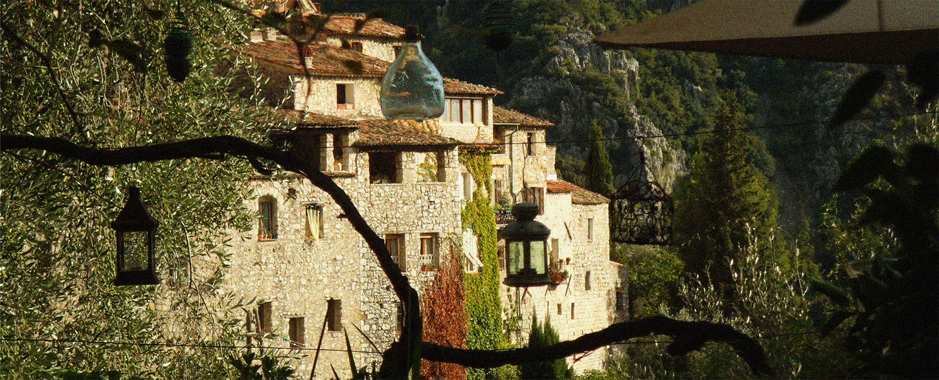 un village perché sur la Côte d'Azur
